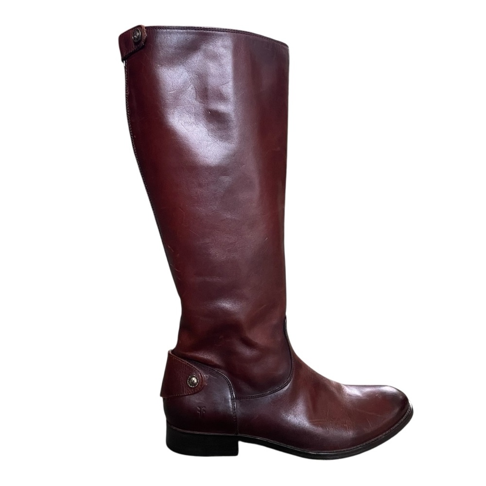 Frye Melissa Button Back Zip Brown
Leather Boots - Picture 6 of 16